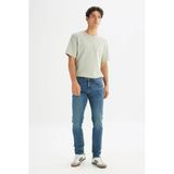 Lee L70700024381 Mavi Erkek Dare Pamuklu Straight Fit Cepli Esnek Jean Denim Kot Pantolon