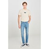 Lee L71900057318 Mavi Erkek Luke Slim Fit Dar Kesim Normal Bel Dar Paça Pantolon - 30 / 32
