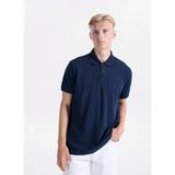 Lee Lacivert Erkek Regular Fit Polo T-Shirt - M
