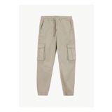 Lee Lastikli Bel Lastikli Paça Antrasit Erkek Pantolon L251056358 Kargo Jogger Pantolon