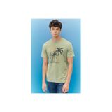 Lee Lightweight Graphic Erkek Yeşil Bisiklet Yaka Tişört, M, L221059308