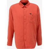 Lee Loose Fit Turuncu Erkek Gömlek L66N205295B50 Uzun Kollu Gömlek - 2XL