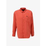 Lee Loose Fit Turuncu Erkek Gömlek L66N205295B50 Uzun Kollu Gömlek