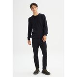 Lee Luke Erkek Pamuklu Slim Fit Dar Kesim Cepli Esnek Jean Pantolon Modeli - Siyah