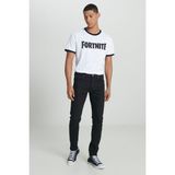 Lee Luke Koyu Siyah Slim Tapered Erkek Jean Pantolon