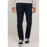 Lee Luke Slim Fit Dar Kesim Düşük Bel Dar Paça Lacivert Erkek Esnek Jean Denim Kot Pantolon