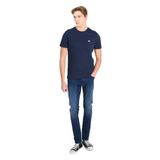 Lee Luke Slim Fit Dar Kesim Normal Bel Dar Paça Mavi Jean Pantolon, 31/32, L719, Dark Indigo-L71900058317, Erkek