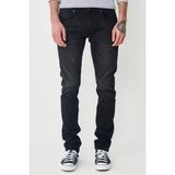 Lee Luke Slim Fit Düşük Bel Siyah Erkek Jean Pantolon - 30 - 30