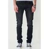 Lee Luke Slim Fit Düşük Bel Siyah Erkek Jean Pantolon - 34 - 32