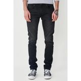 Lee Luke Slim Tapered Erkek Siyah Pantolon