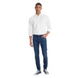 Lee Malone Erkek Jean Pantolon, Koyu Lacivert, 31/32