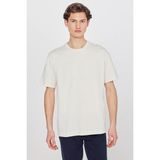 Lee Mid Logo Bej Erkek T-Shirt L2610041614