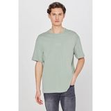 Lee Mid Logo Erkek T-Shirt L2520302306 - Yeşil