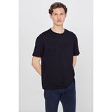 Lee Mid Logo Erkek T-Shirt L2610041001 Black - Siyah
