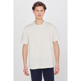 Lee Mid Logo Erkek T-Shirt L2610041614 Beige - Bej