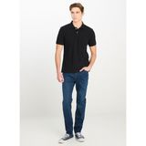 Lee ML211810001 Siyah Regular Fit Polo Erkek T-Shirt