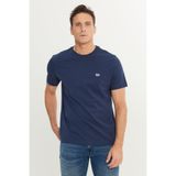Lee Pamuklu Regular Fit Bisiklet Yaka Logolu T Shirt Erkek T SHİRT ML60UF Q35