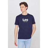 Lee Regular Fit Aplikeli Erkek T-Shirt L2510154410 - Navy - XL
