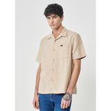 Lee Regular Fit Bej Erkek Gömlek L67PLDUQ_KISA Kollu Gömlek Beden: Xl - 2XL