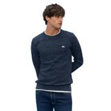 Lee Regular Fit Bisiklet Yaka Kazak, 3XL, 5002775811, Mavi, Erkek