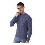 Lee Regular Fit Bisiklet Yaka Kazak, 3XL, 5002956634, Indigo, Erkek