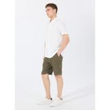 Lee Regular Fit Haki Erkek Şort L2510300801 Keten Beli Lastikli