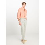Lee Regular Fit Lastik Belli Keten Karışımlı Gri Pantolon, M, L2510302, Grey-L251030225, Erkek