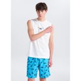 Lee Regular Fit Logo Baskılı T-Shirt, S, 5003356630, Beyaz, Erkek