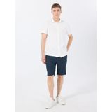 Lee Regular Fit Mavi Erkek Şort L2510300400 Keten Beli Lastikli
