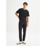 Lee Regular Fit Normal Kesim Bel Yan Cep Detaylı Siyah Casual Pantolon, S, LLU3008, Black-LLU3008001, Erkek