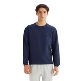 Lee Regular Fit Normal Kesim Bisiklet Yaka Baskılı Lacivert Sweatshirt, 2XL, L2520308, DarKNavy-L2520308411, erkek