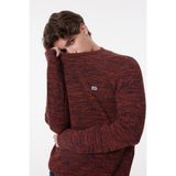 Lee Regular Fit Normal Kesim Bisiklet Yaka Triko Kazak - Turuncu - 3XL