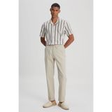 Lee Regular Fit Normal Kesim Normal Bel Dar Paça %100 Pamuk Erkek Bej Jogger Pantolon