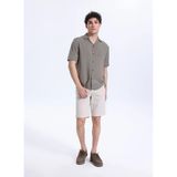 Lee Regular Fit Taş Erkek Şort L2510538369 Chino Şort