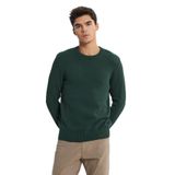 Lee Regular Fit Triko Kazak, L, L242474, Haki, Erkek