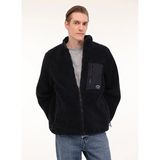 Lee Relaxed Lacivert Erkek Ceket L242446410 Sherpa Ceket - M