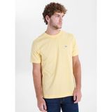 Lee Sarı Erkek Regular Fit Logo Baskılı T-Shirt L60UFQ818 Bej T-Shirt - XS