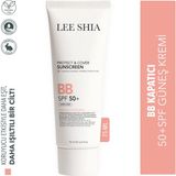 Lee Shia BB Kapatıcı 50+ SPF Güneş Kremi - Medium - 75 ml - Cilt Tonu Eşitsizliği ve Leke Görünümüne Karşı Renkli Koruma (Cica, Niasinamid)
