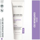Lee Shia Cilt Beyazlatıcı Leke Kremi 100 ML - Koyu Lekeler ve Cilt Tonu Eşitsizliklerine Karşı (Rice Bran, Niacinamide, Arbutin, SPF15)