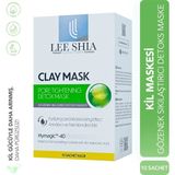 Lee Shia Gözenek Sıkılaştırıcı Detoks Maske 6x10 gr - Yağlı ve Karma Ciltler İçin Arındırıcı ve Nemlendirici Kil Maskesi