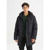 Lee Siyah Erkek Mont LR397064656 Siyah Mont - XL