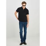 Lee Siyah Erkek Polo T-Shirt L2510123001 Erkek Regular Fit Polo