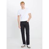 Lee Siyah Erkek Regular Fit Denim Pantolon L72U209668913 Siyah Denim Pantolon
