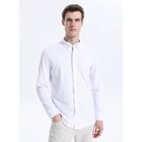 Lee Slim Fit Gömlek, L, 5003356578, Beyaz, Erkek