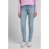 Lee Super Skinny Fit Dar Kesim Dar Paça Scarlett Kadın Buz Mavisi Pamuklu Esnek Jean Denim Kot Pantolon