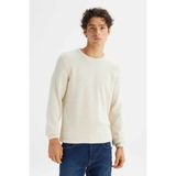 Lee Triko Ekru Erkek Kazak L2520364104 - 2XL