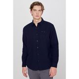 Lee Uzun Kollu Erkek Gömlek L66N205295410 Navy