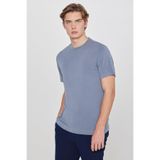 Lee Yumuşak Dokulu Regular Fit Bisiklet Yaka Premium Tişört, L, L2610126, Gray-L2610126035, Erkek
