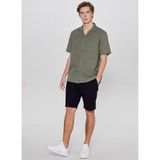 Lee Yumuşak Dokulu Relaxed Fit Rahat Kesim Cepli Şort, M, L2610080, Black-L2610080001, Erkek
