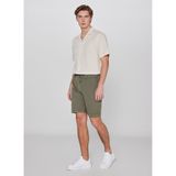 Lee Yumuşak Dokulu Relaxed Fit Rahat Kesim Cepli Şort, M, L2610080, Khaki-L2610080801, Erkek
